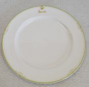 12 x Harrods Two Colour Litho Georgian Plates - Dimensions: 29cm - Recently Removed From a