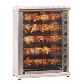 1 x Roller Grill RBE 200Q Electric Rotisserie - 20 Chicken Capacity With 20 Spits - RRP £3.995