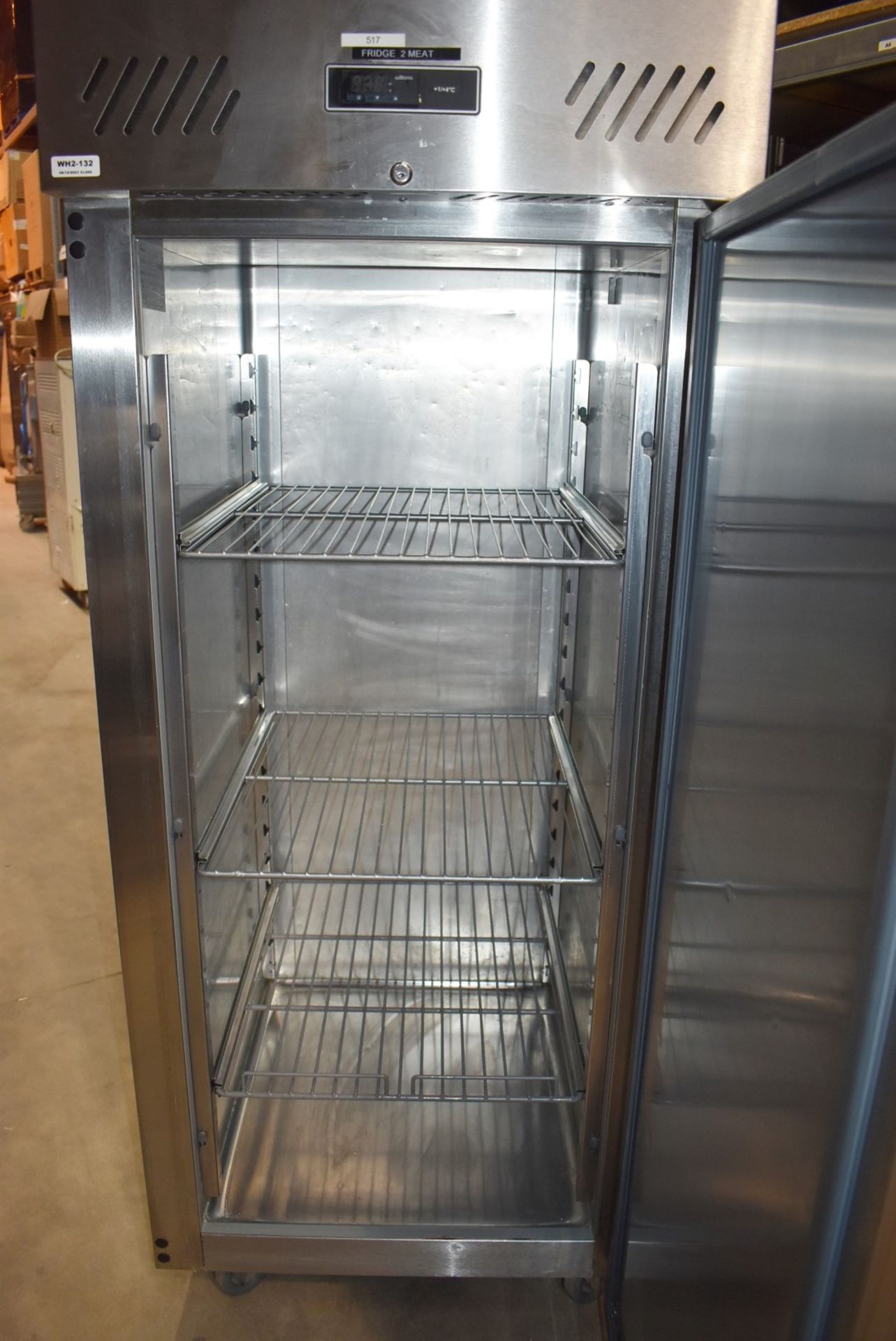 1 x Williams Upright Single Door Refrigerator With Stainless Steel Exterior - Model HS1SA - Recently - Image 8 of 12