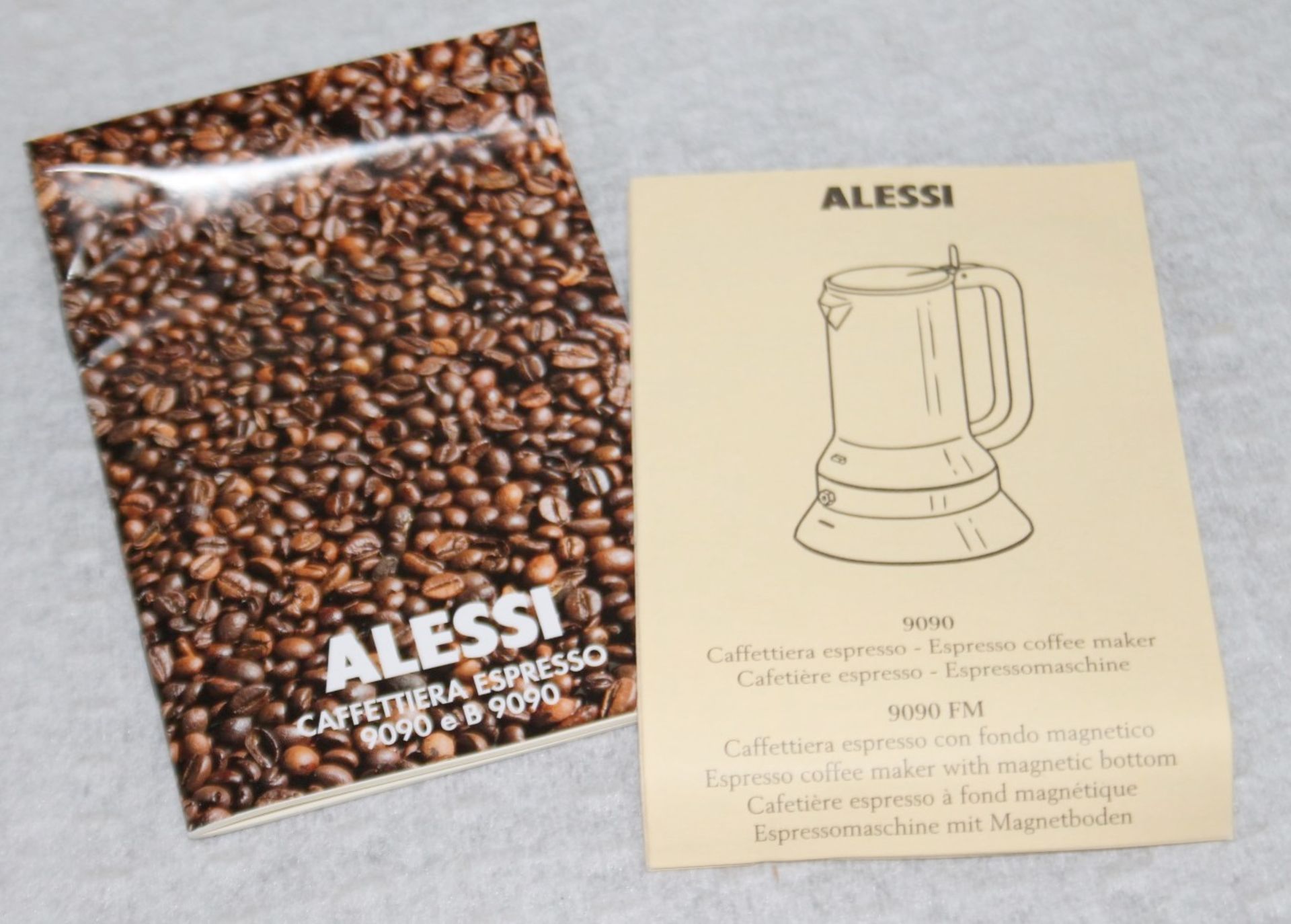 1 x ALESSI 9090 Espresso Coffee Maker - Dimensions: 17.5cm x 11cm approx - Original Price £135. - Image 6 of 7