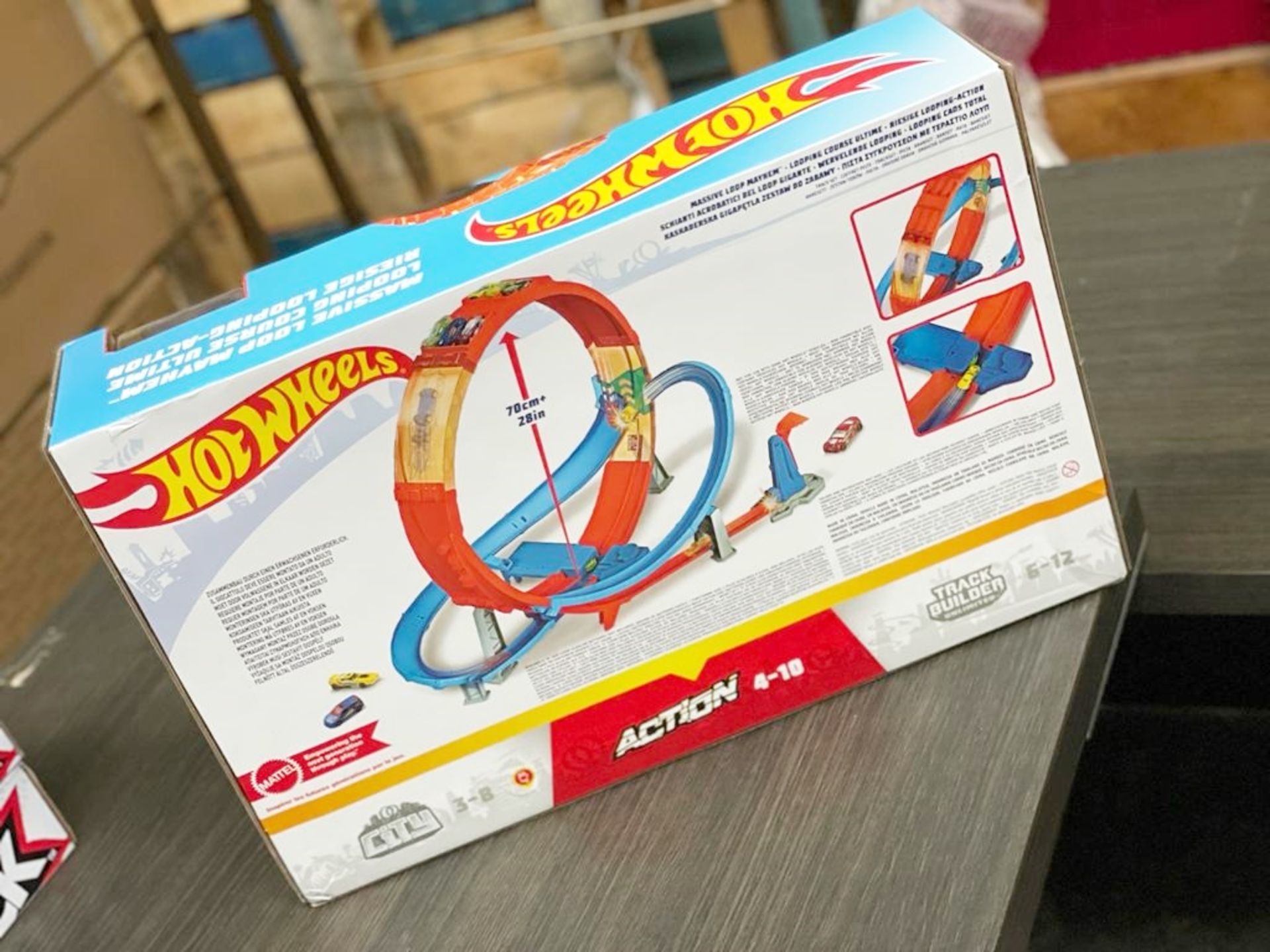 1 x Hot Wheels Massive Loop Mayhem Track Set and Car - Brand New - RRP £50.00 - CL011 - Ref: HRX126 - Image 3 of 4