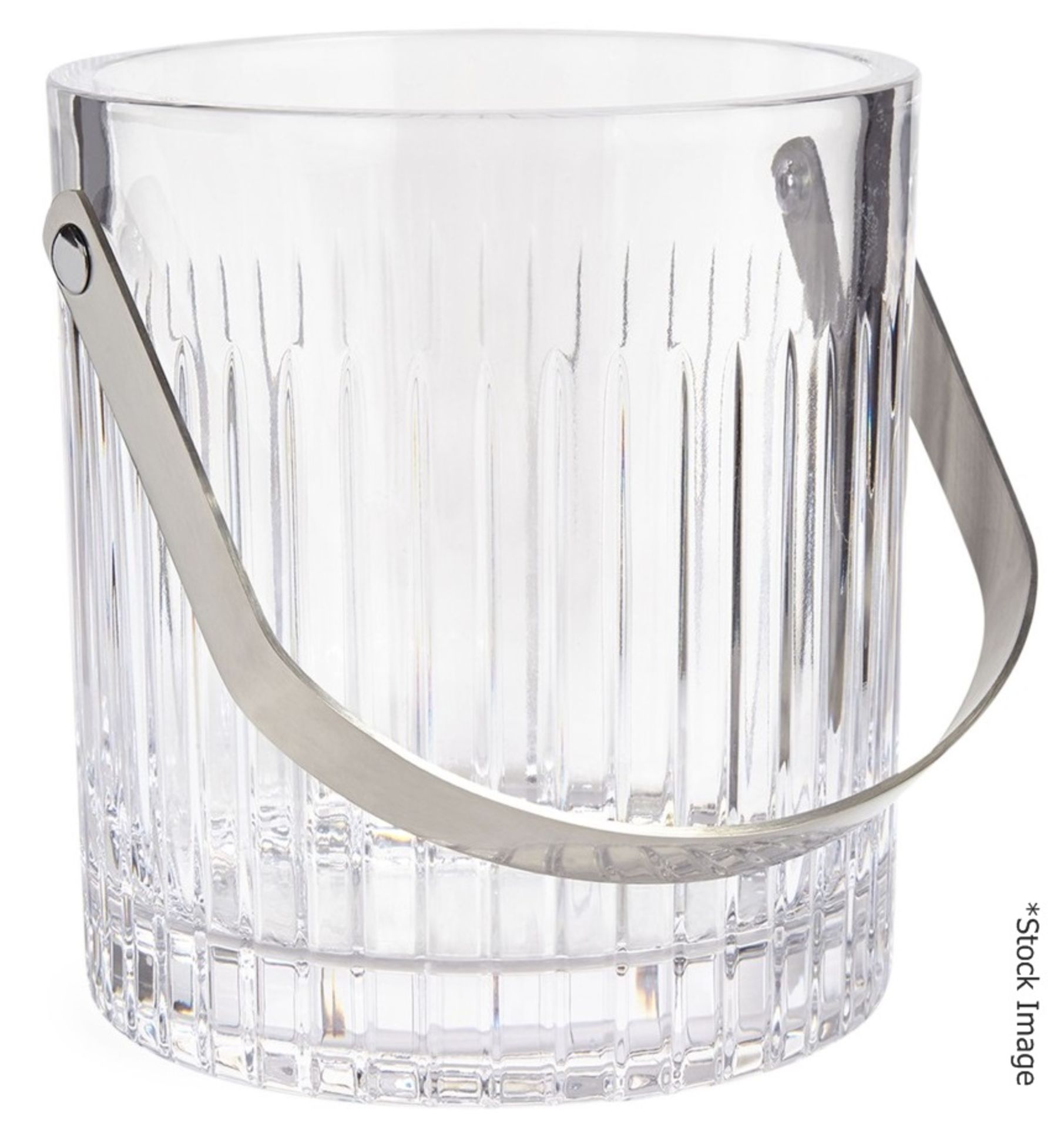 1 x SOHO HOME 'Rosebling' Crystal Ice Bucket - Dimensions: 15cm x 14cm approx - Original Price £ - Image 3 of 8