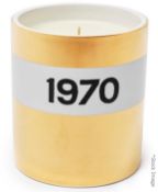 1 x BELLA FREUD 1970 Candle (400g) - Height: 12.5cm approx - Original Price £95.00 - Unused Boxed