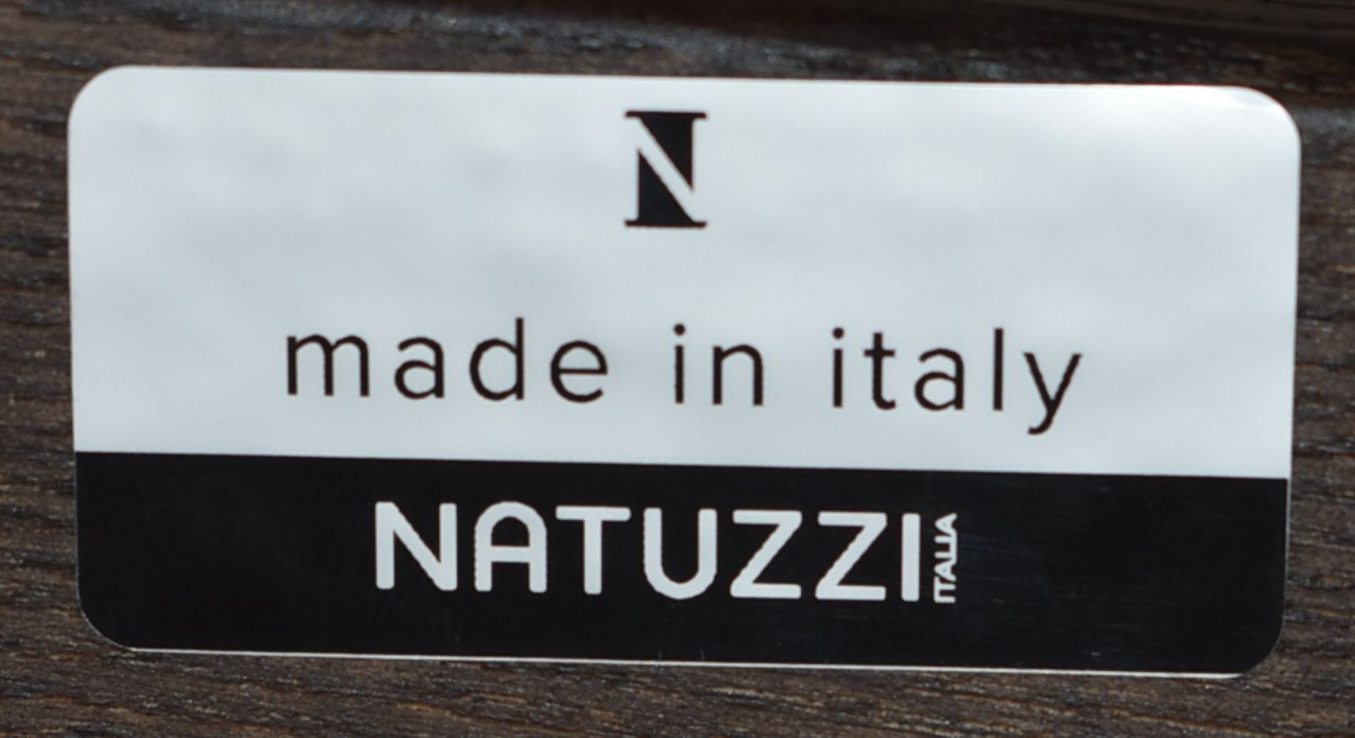 1 x Natuzzi Italia Dining Table and Chair Set - Includes Contemporary Wenge Dining Table & Chairs! - Image 13 of 13