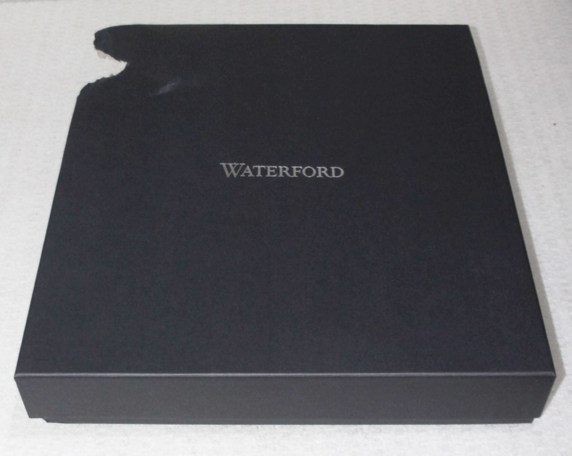 1 x WATERFORD 'Lismore Diamond' Lead Crystal Serving Tray - Original Price £210.00 - Unused Boxed - Image 7 of 7