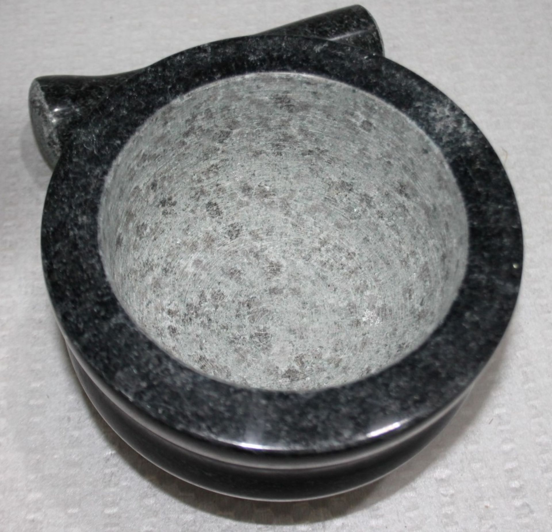 1 x COLE & MASON Granite Pestle and Mortar (18cm) - Dimensions: ø18cm x H12.5cm - Unused Boxed Stock - Image 5 of 7