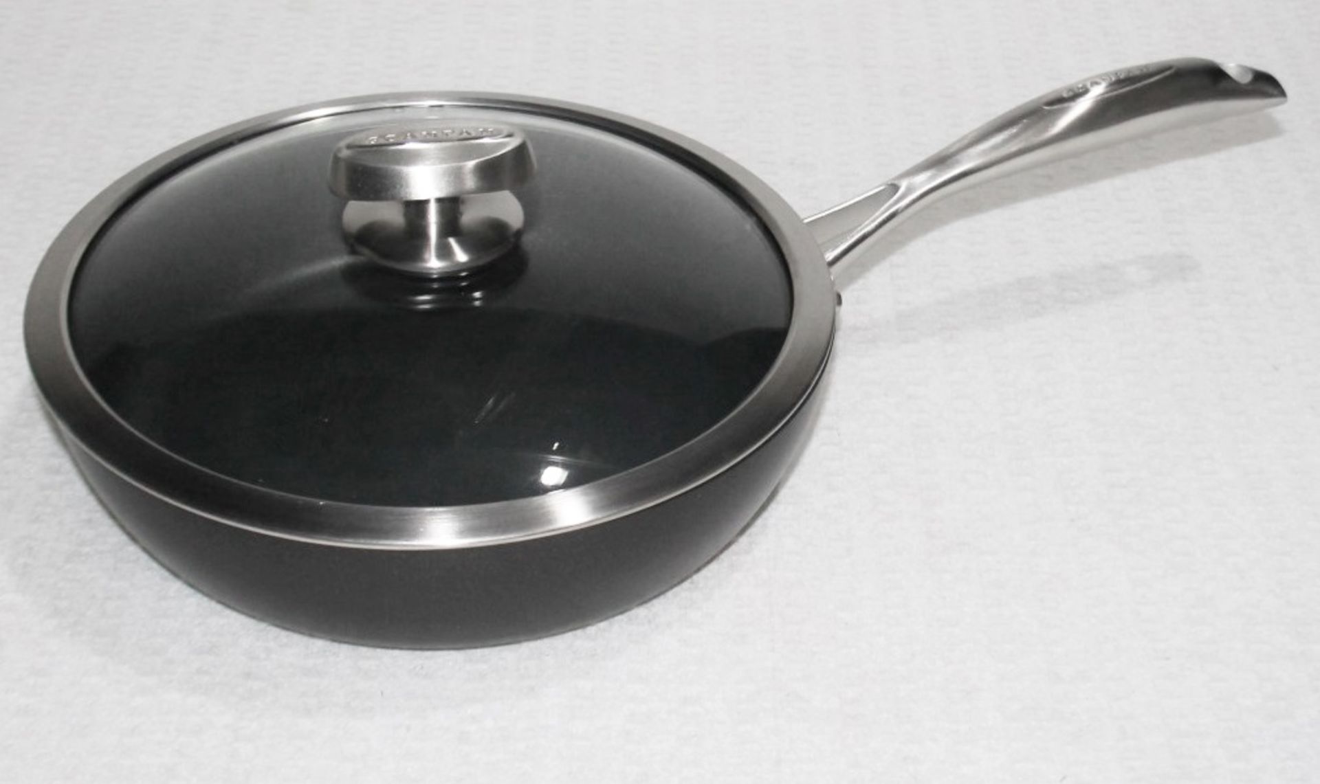 1 x SCANPAN Pro IQ Saute Pan with Lid (26cm) - Original Price £199.00 - Unused Boxed Stock - Ref: - Image 3 of 10