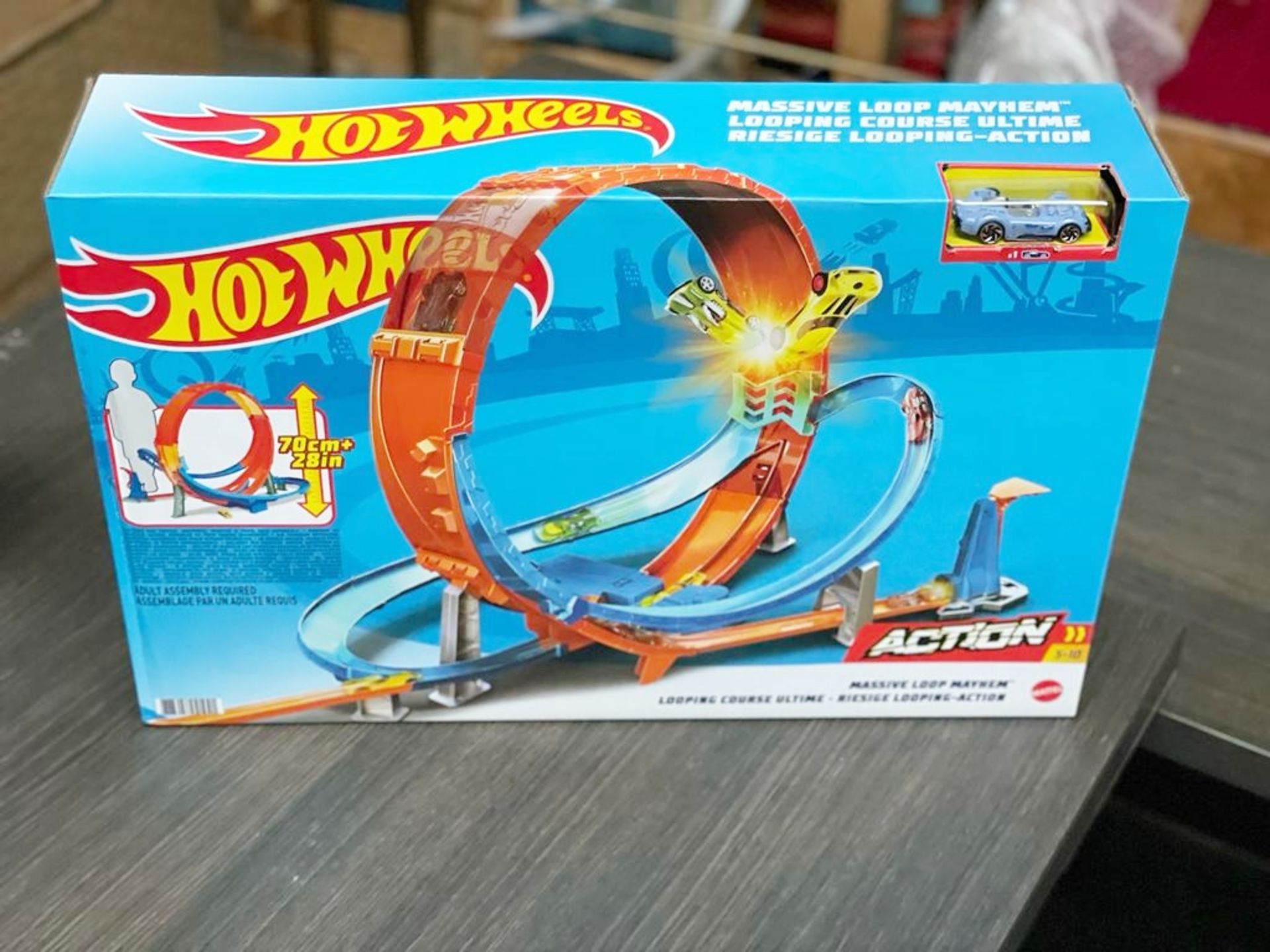 1 x Hot Wheels Massive Loop Mayhem Track Set and Car - Brand New - RRP £50.00 - CL011 - Ref: HRX126 - Image 2 of 4