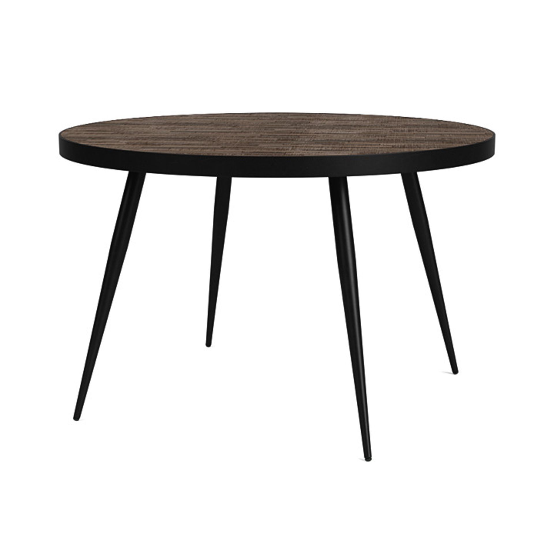 1 x Be Pure Home Vic Dining Table In A  Natural Wood Tone - Dimensions: 120(h) x 76(w) x 76(d) - Image 3 of 5