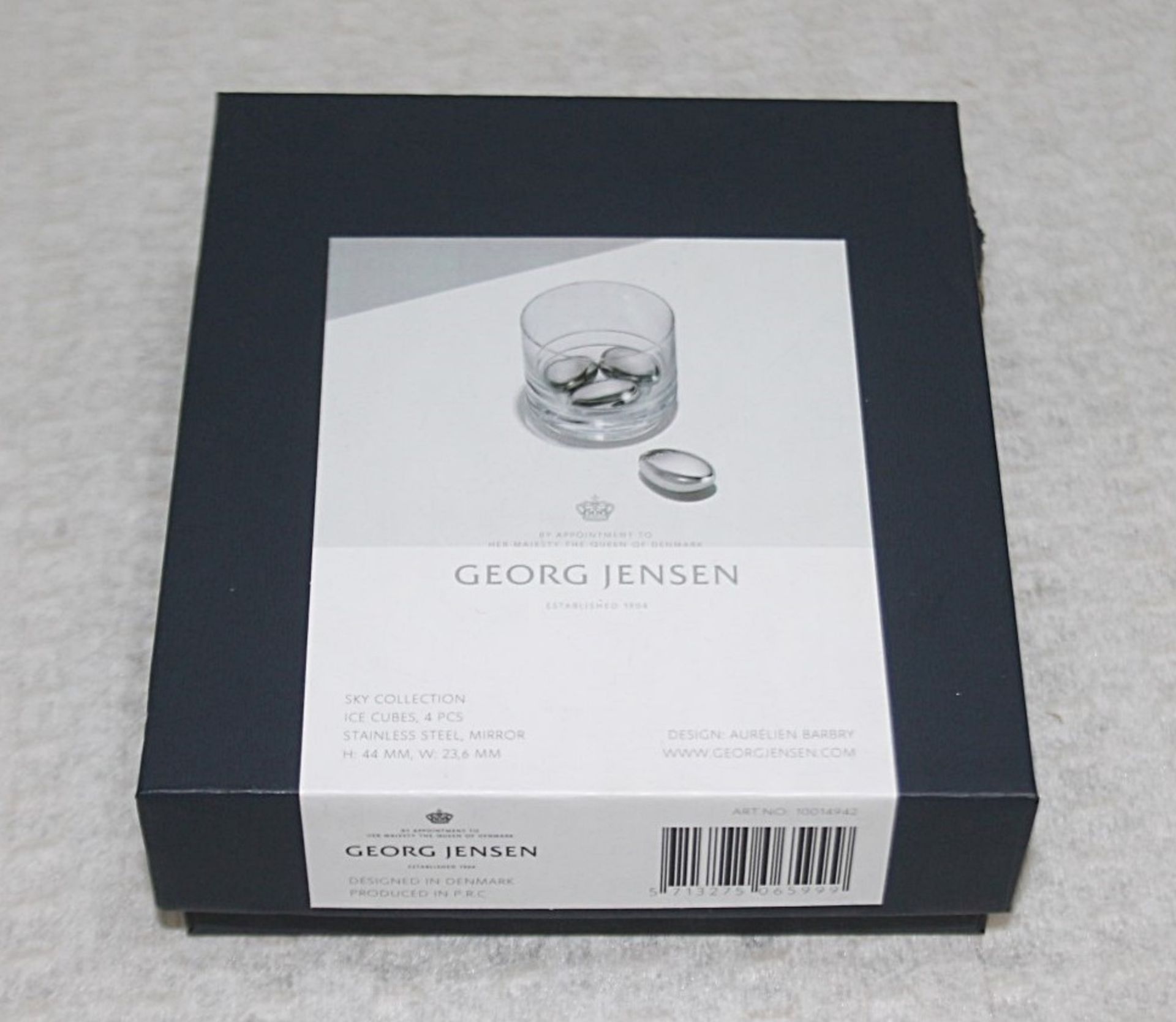 Set of 4 x Georg Jensen Sky Ice Cubes - Unused Boxed Stock - Ref: HHW310/NOV21/WH2/C4 - CL987 - - Image 3 of 6