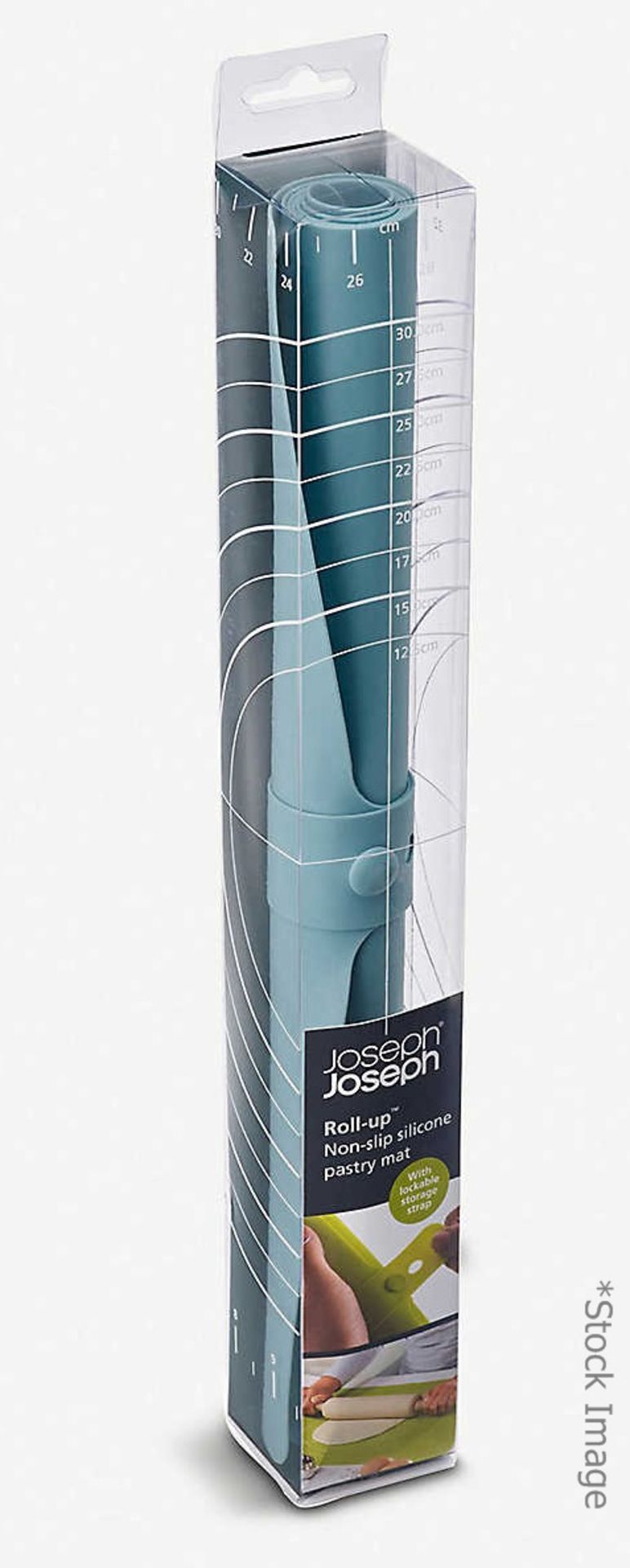 1 x JOSEPH JOSEPH Roll-up Silicone Pastry Mat - Ref: HHW153/NOV21/WH2/C3 - CL987 - Location: