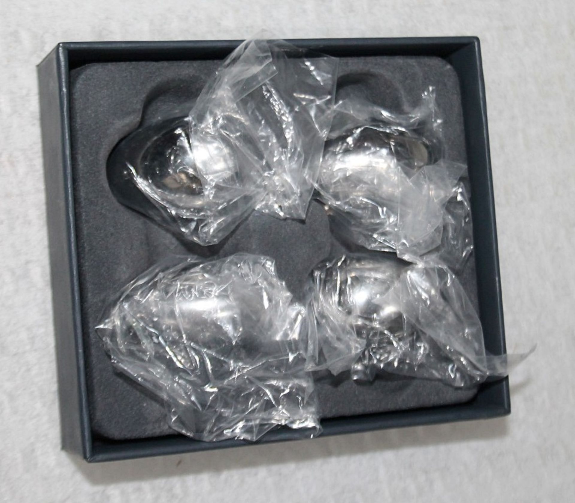 Set of 4 x Georg Jensen Sky Ice Cubes - Unused Boxed Stock - Ref: HHW310/NOV21/WH2/C4 - CL987 - - Image 6 of 6