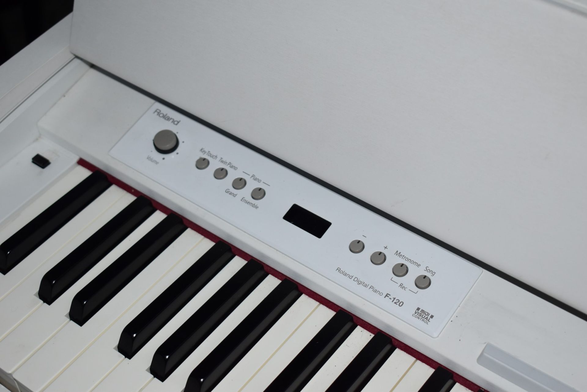 1 x Roland F120 SuperNATURAL Digital Electronic Piano - Good Condition, In Working Order - Image 15 of 16