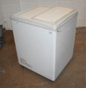 1 x Chest Freezer - Compact Size - H90 x W65 x D65 cm - 240v - Ref GCA168 - CL011 - Location: