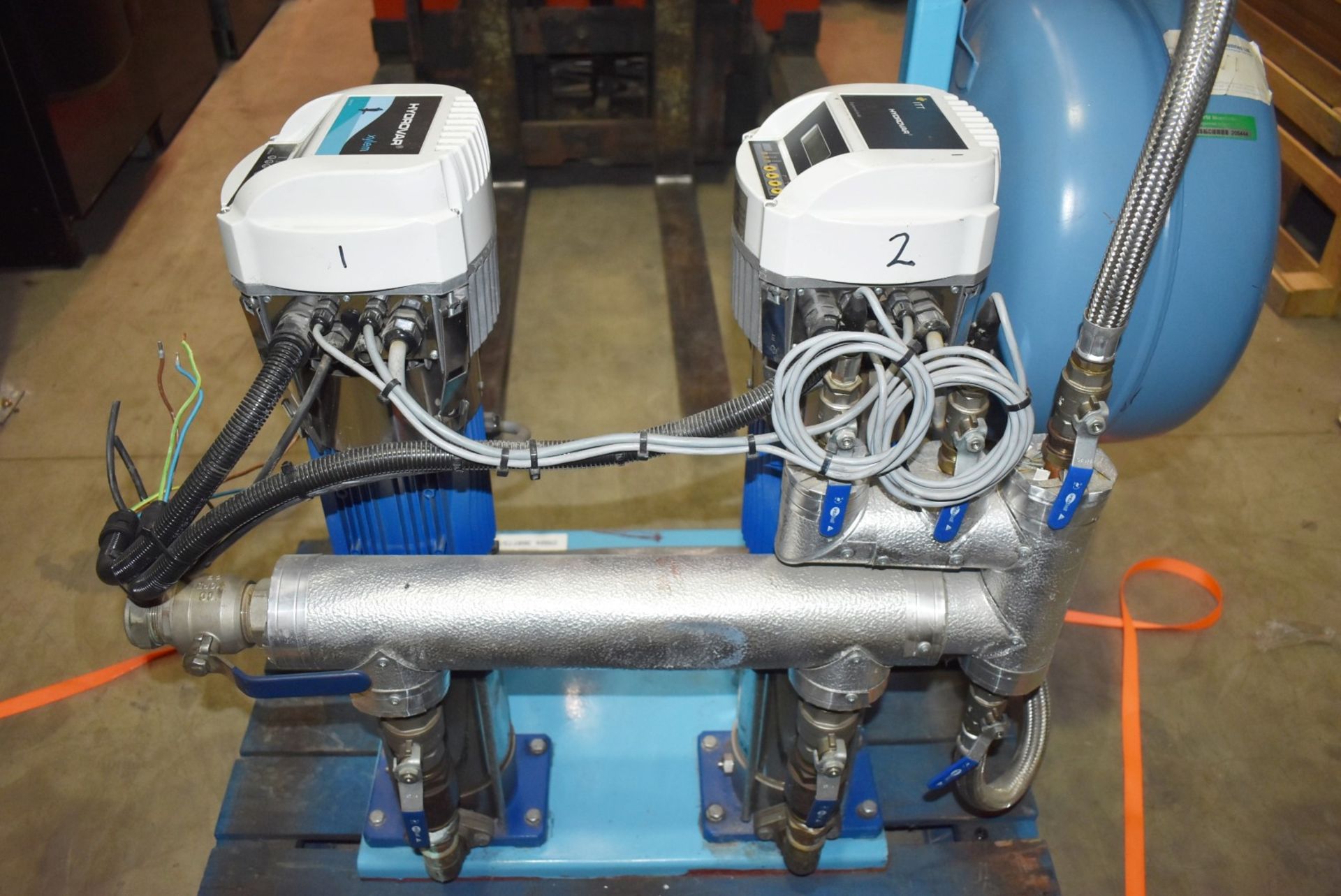 2 x Hydrovar HV2.015 Speed Water Pumps With Lowara SM80B14 Surface Motors, Aquapresso 35L 10 Bar - Image 6 of 28