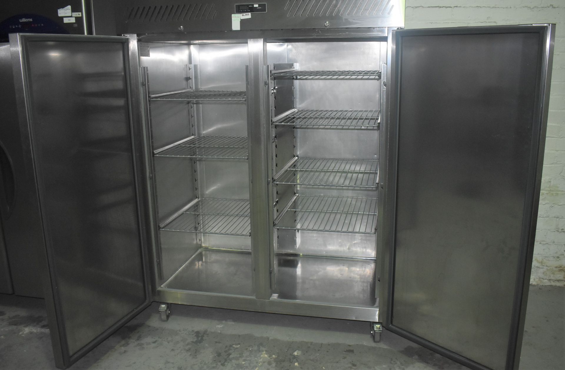 1 x Williams Double Door Upright Refrigerator - Model MJ2SA - Recently Removed From Major - Image 3 of 7