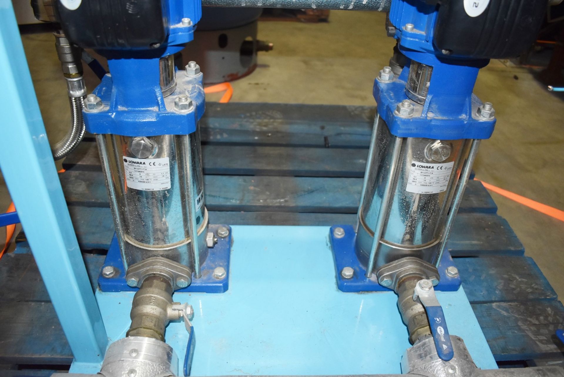 2 x Hydrovar HV2.015 Speed Water Pumps With Lowara SM80B14 Surface Motors, Aquapresso 35L 10 Bar - Image 5 of 28