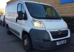 2011 Citroen Relay 33 Hdi 100 Swb Panel Van