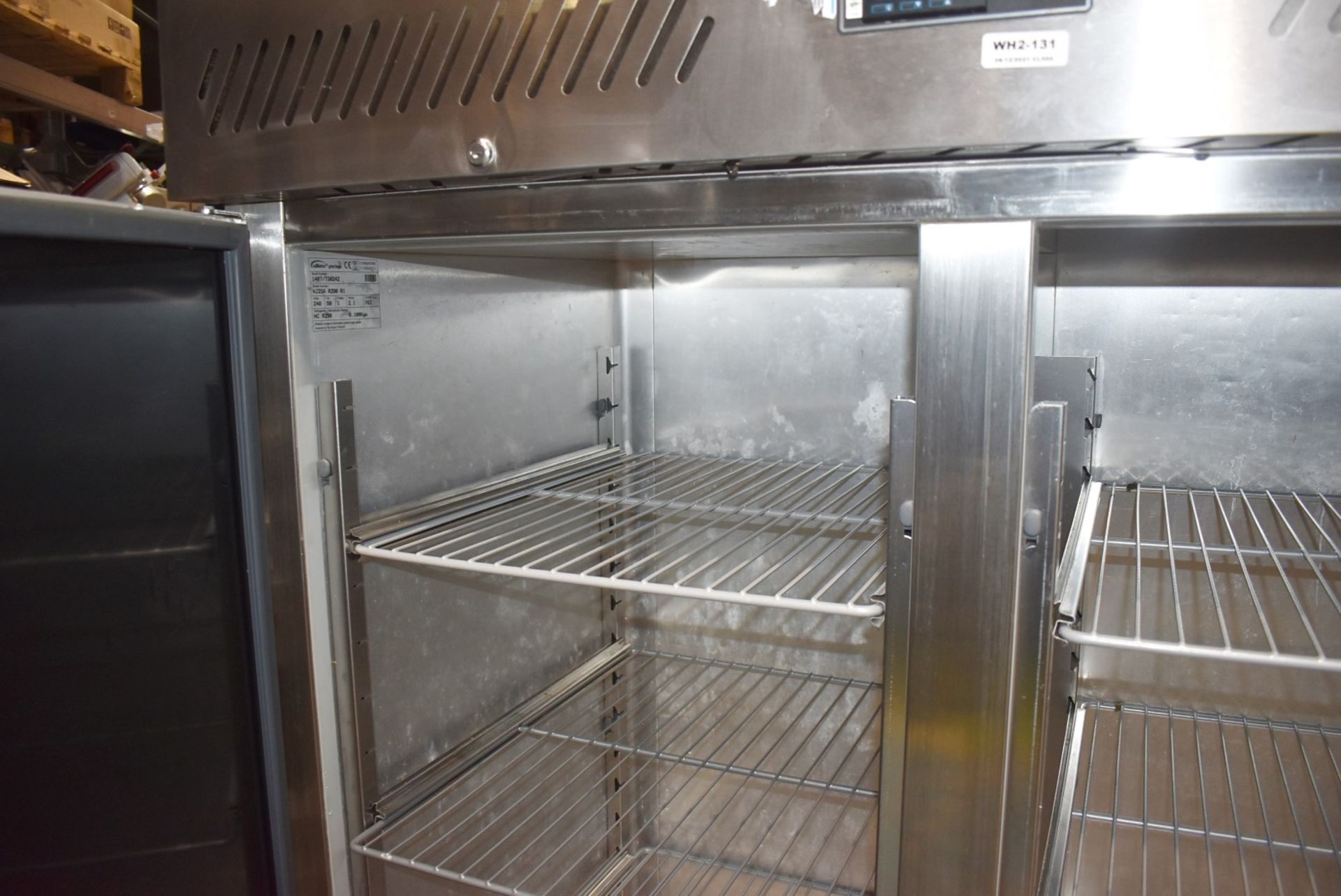 1 x Williams Upright Double Door Refrigerator With Stainless Steel Exterior - Model HS2SA - Recently - Image 7 of 20