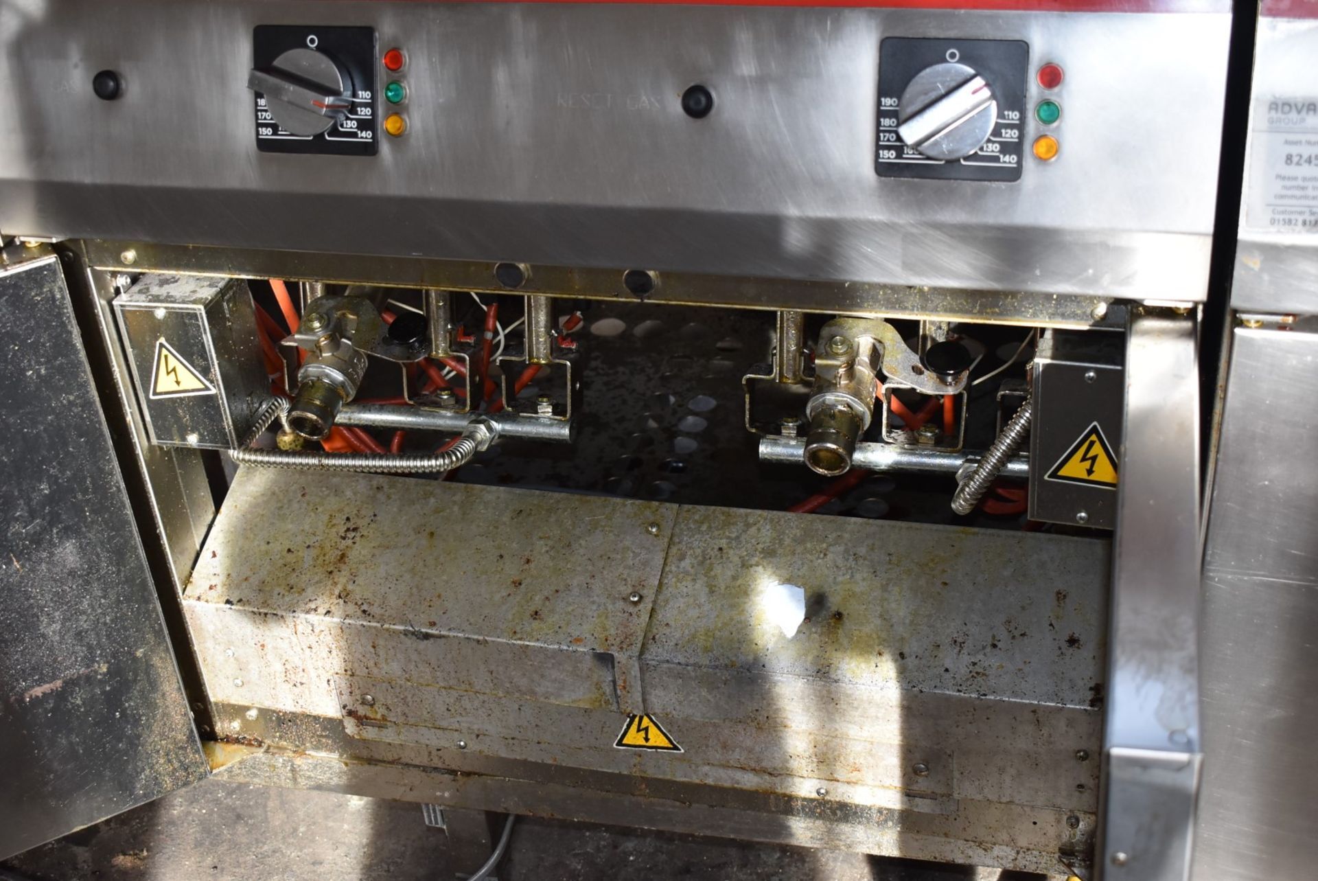 1 x Angelo Po Twin Tank Gas Fryer - Width 80cm - Recently Removed From a Restaurant Environment - - Image 3 of 10