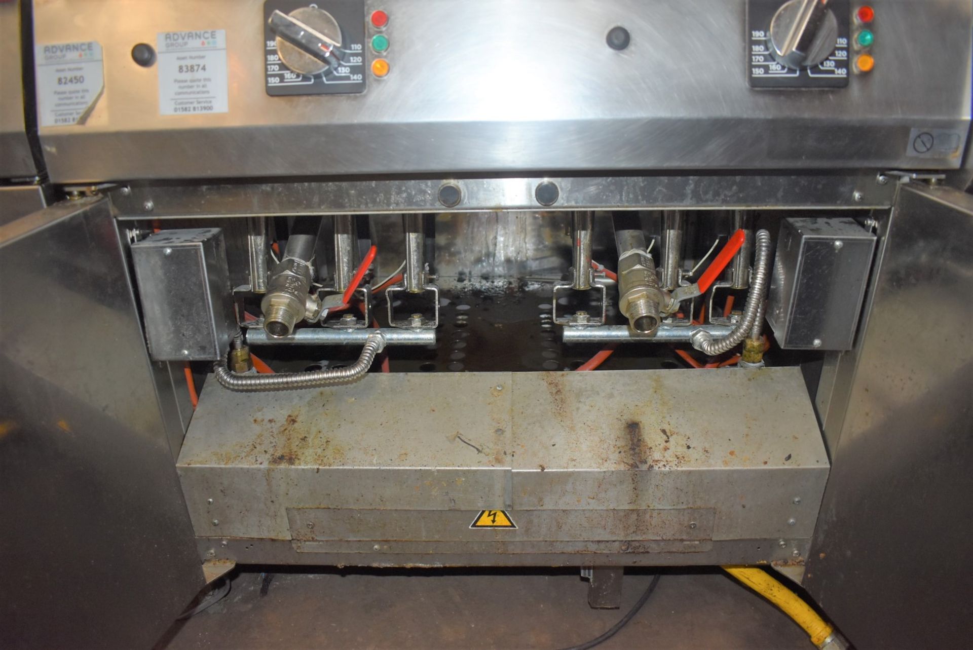 1 x Angelo Po Twin Tank Gas Fryer - Width 80cm - Recently Removed From a Restaurant Environment - - Image 9 of 10