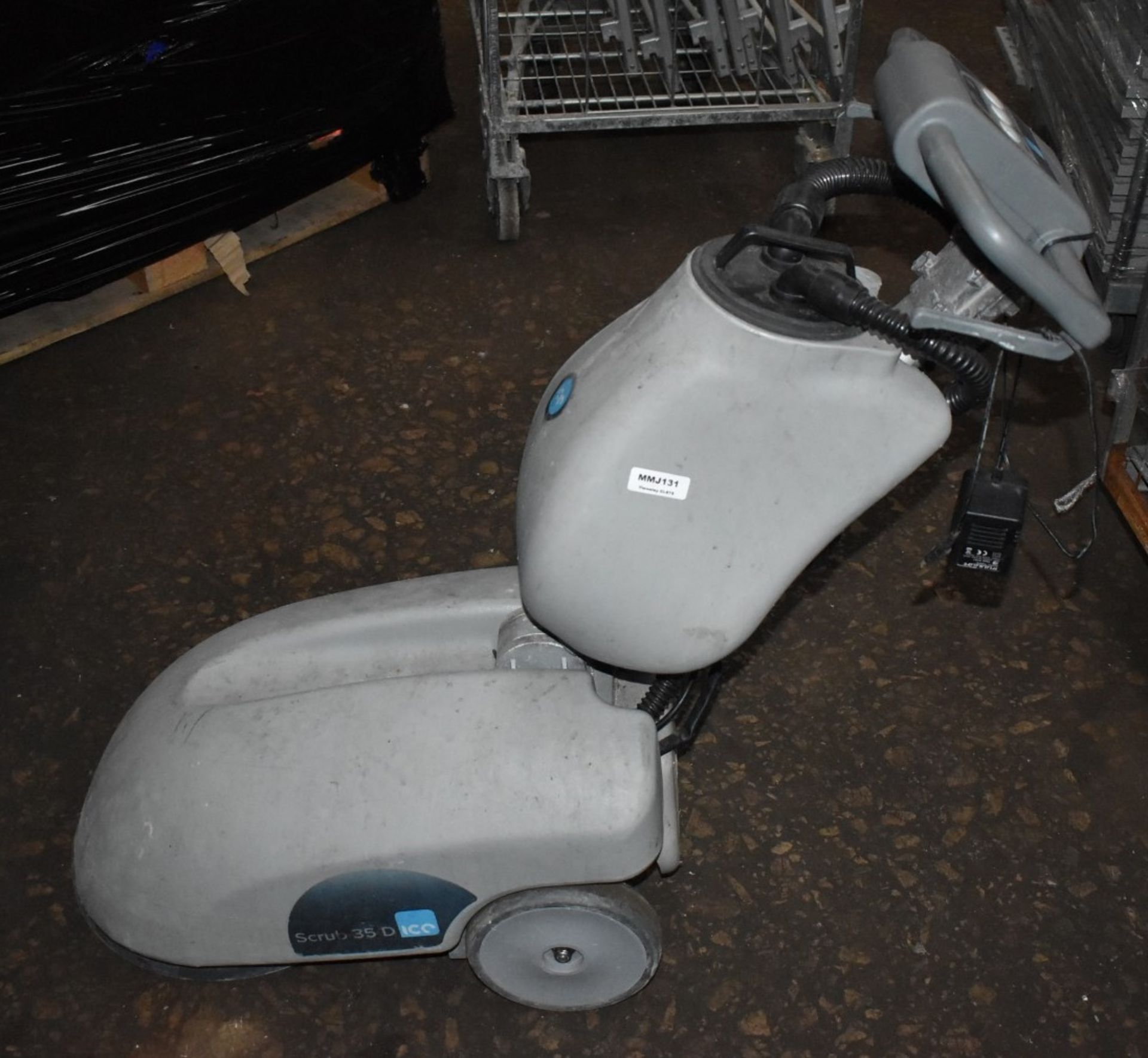 1 x Ice Scrub 35D Compact Floor Scrubber - Recently Removed From a Supermarket Environment - CL675 - - Image 2 of 9