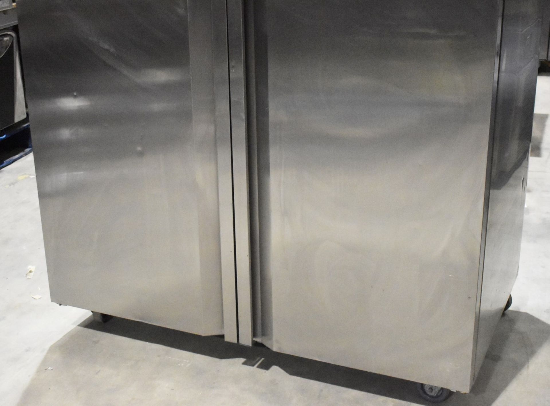 1 x Williams Upright Double Door Refrigerator With Stainless Steel Exterior - Model HS2SA - Recently - Image 18 of 20