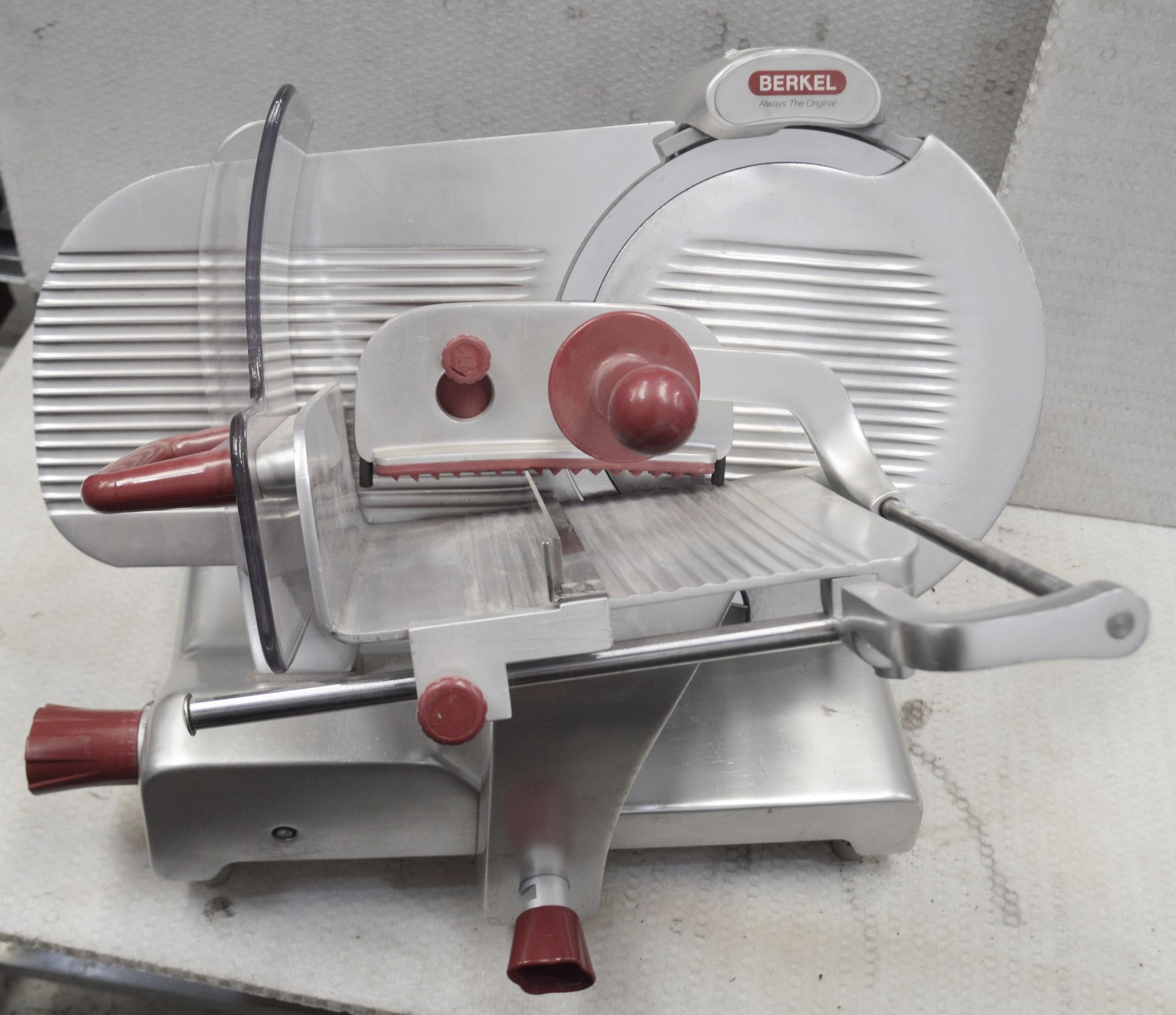 1 x Berkel 12" Commercial Cooked Meat / Bacon Slicer - 220-240v - Model BSPGL04011A0F - Image 3 of 4