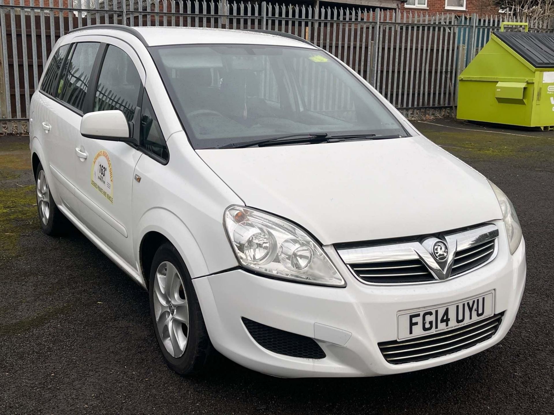 2014 Vauxhall Zafira Exclusiv VVT 120 MPV 1.8 Petrol - CL505 - NO VAT ON THE HAMMER - Image 2 of 22