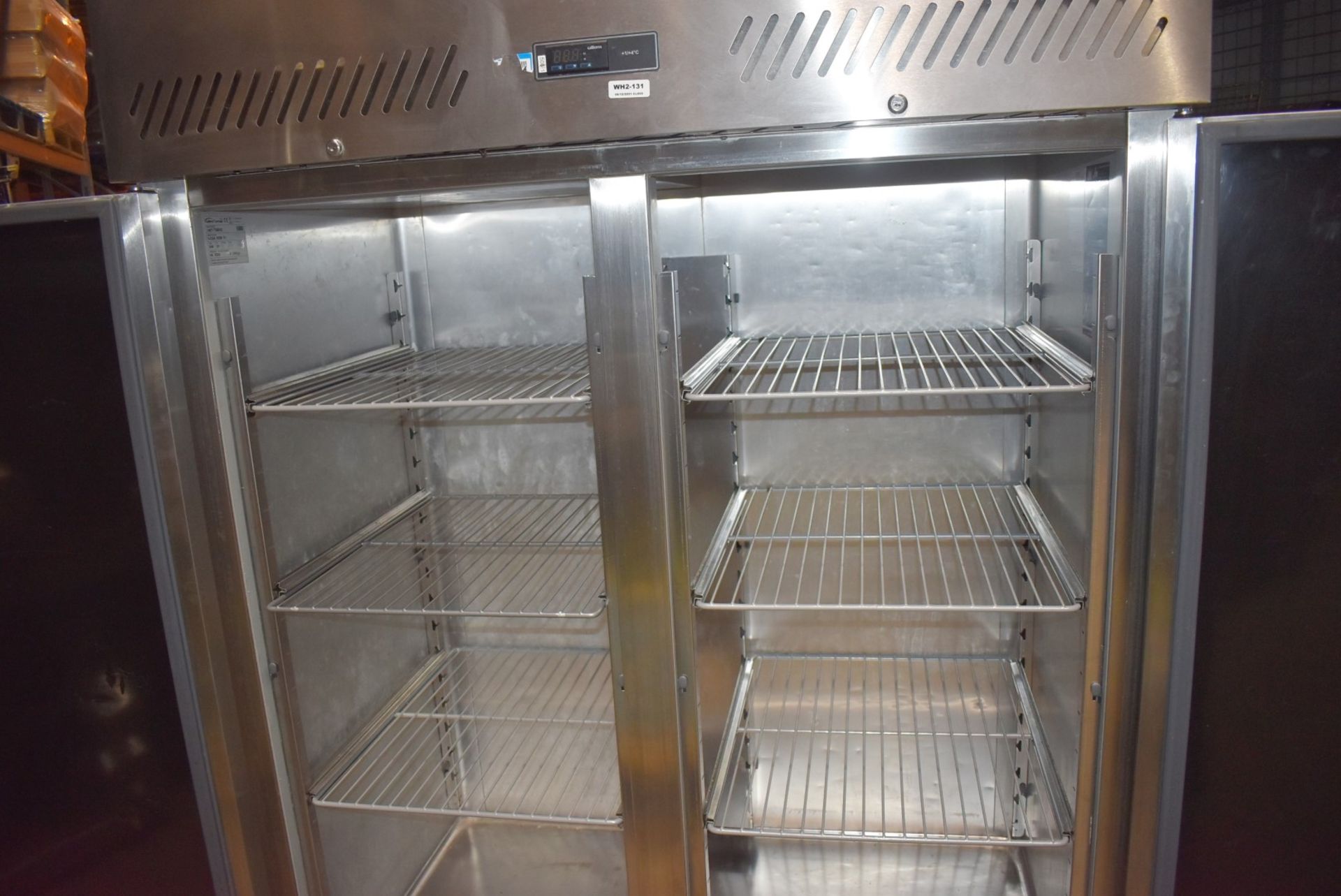 1 x Williams Upright Double Door Refrigerator With Stainless Steel Exterior - Model HS2SA - Recently - Image 15 of 20