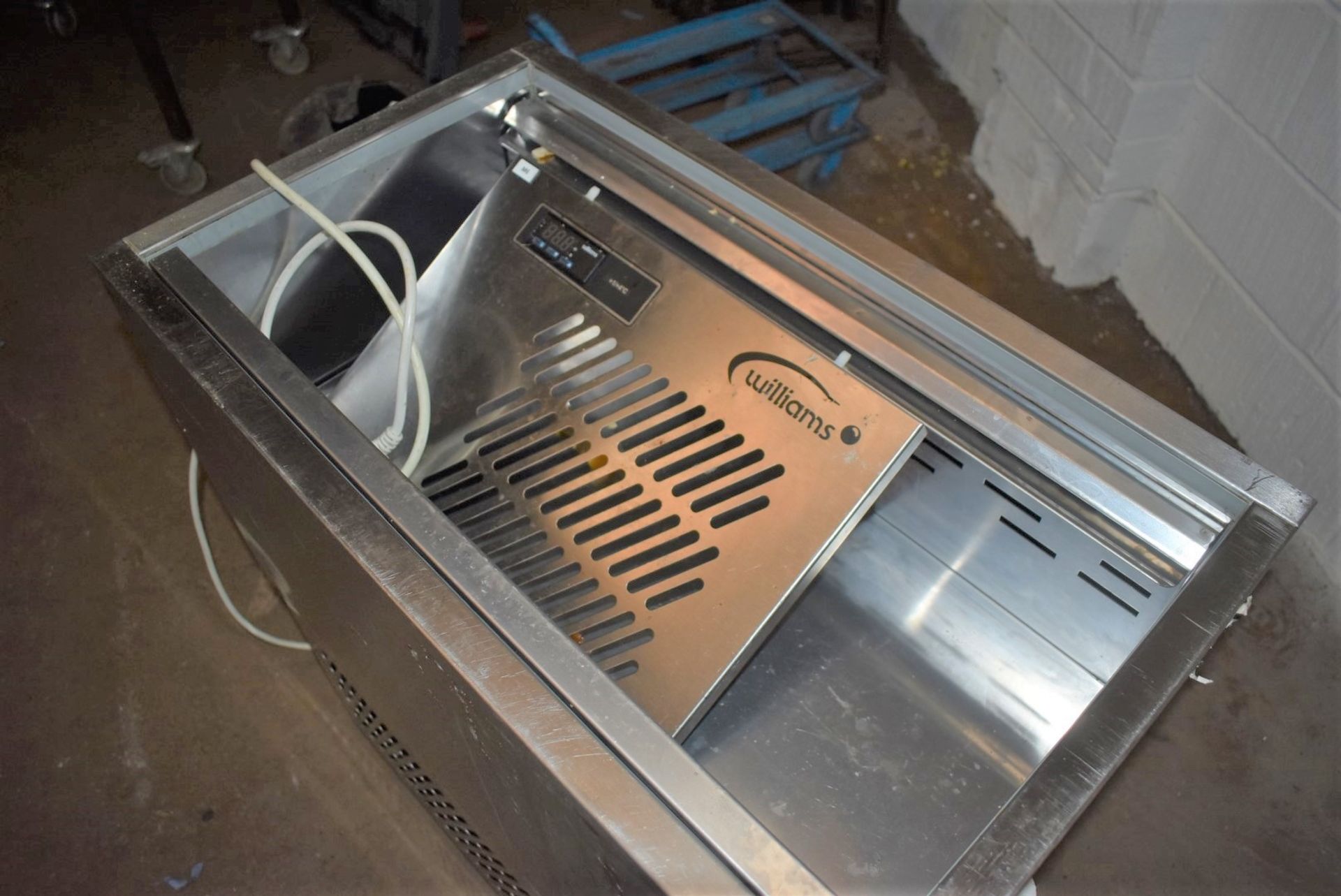 1 x Williams PW4 Refrigerated Prep Well With Prop Top Lid - CL011 - Ref CGA171 WH5 - 240v - - Image 9 of 10