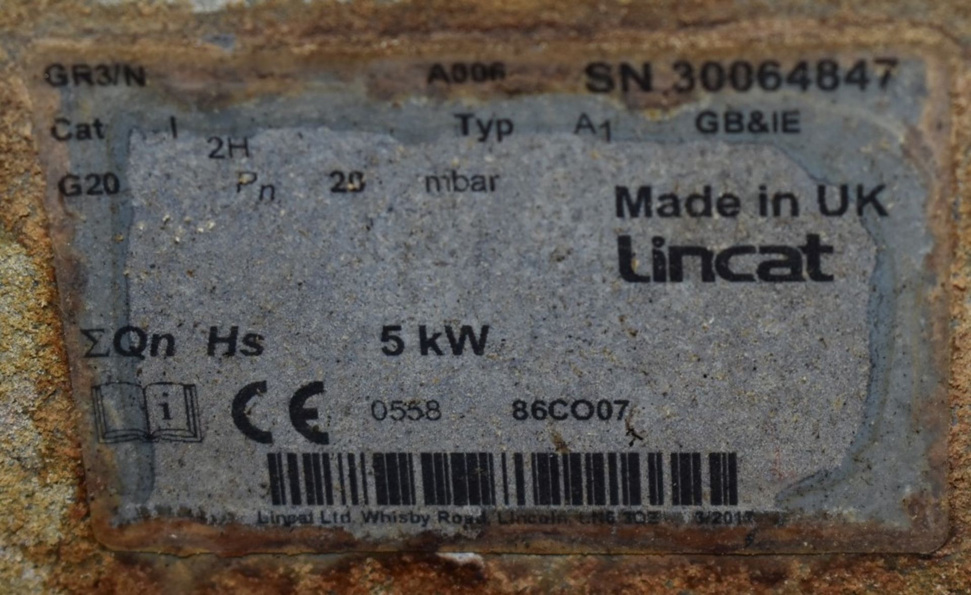 1 x Lincat 600mm Salamander Grill - Gas Powered - Ref:  MA180 WH2 B7B - CL232 - Location: Altrincham - Image 6 of 8