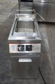 1 x Angelo Po Commercial Pasta Boiler With Stainless Steel Finish - 40cm Width - Recently Removed