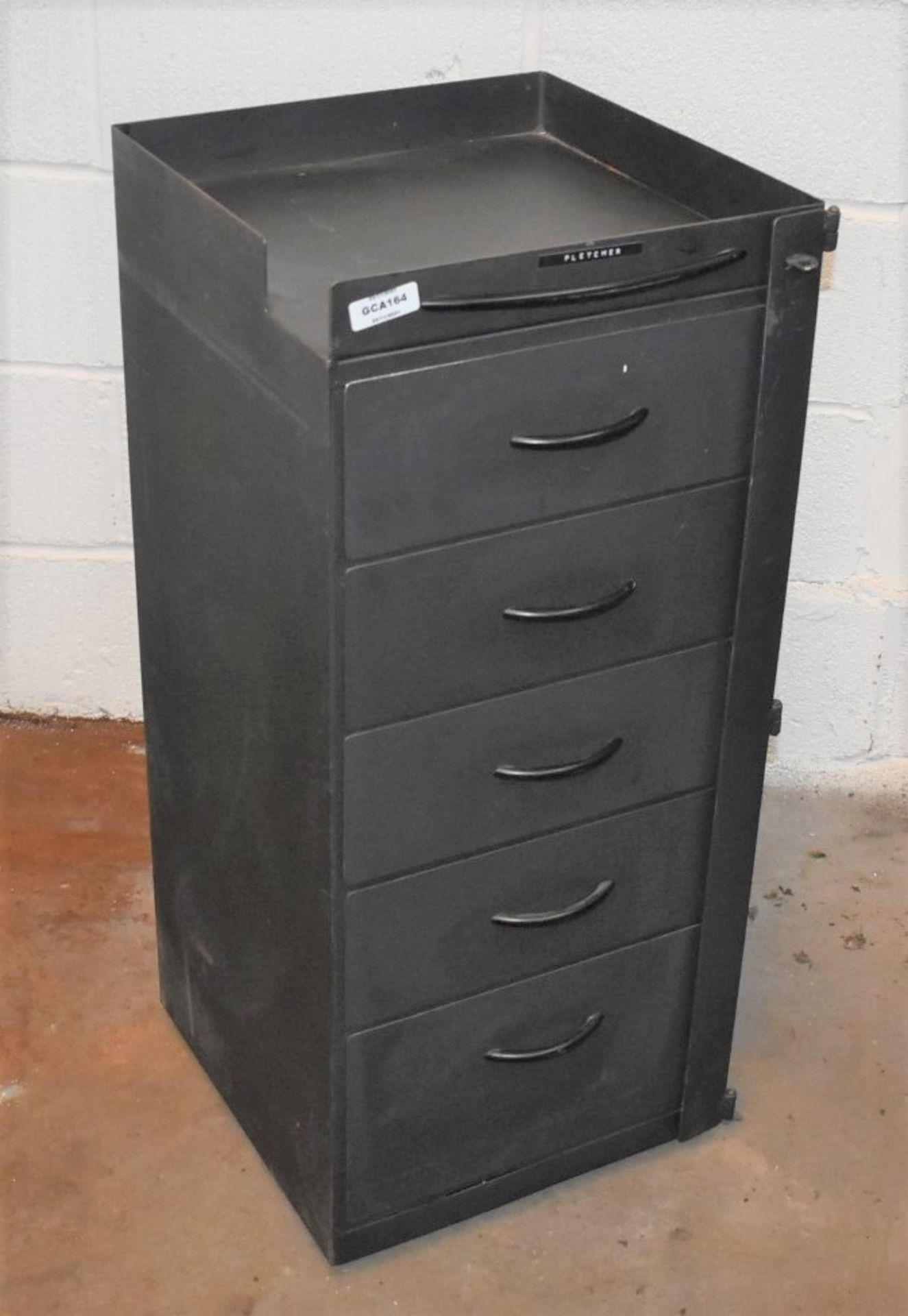 1 x Industrial Style Chest of Drawers With Full Metal Construction, Anti Theft Lock Bracket, 5 - Image 2 of 8