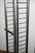 1 x Wall Mounted Stainless Steel Drying Rack - Width 180cm - CL011 - Ref: GCA233 WH5 - Location: