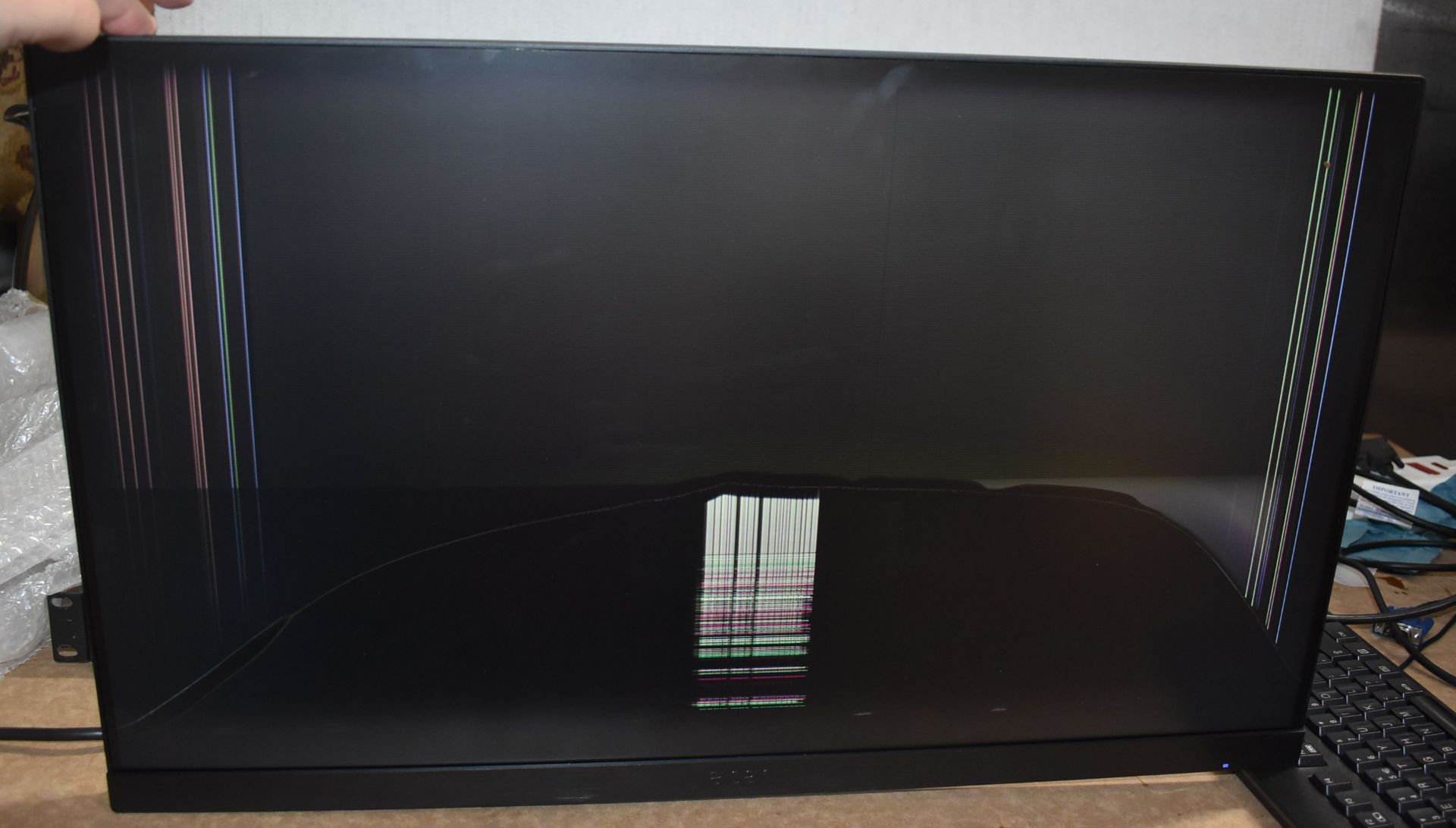15 x Acer 27 Inch FHD Monitors - Model ET271 - Spares or Repairs With Damaged Screens - Ref: - Image 22 of 22