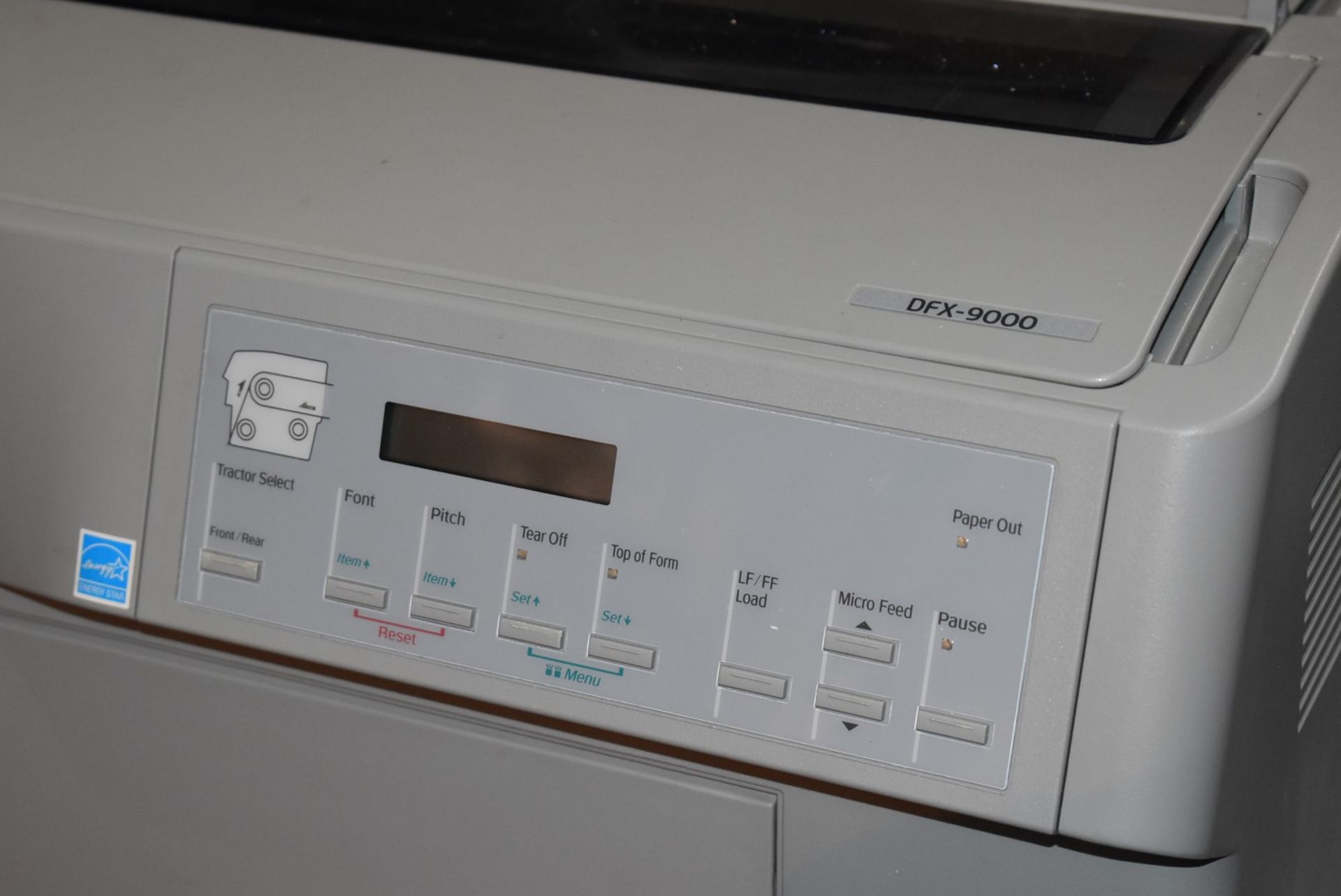 1 x Epson DFX-9000 A3 Mono Dot Matrix Printer - RRP £4,400 - Recently Removed From an Office - Image 3 of 6