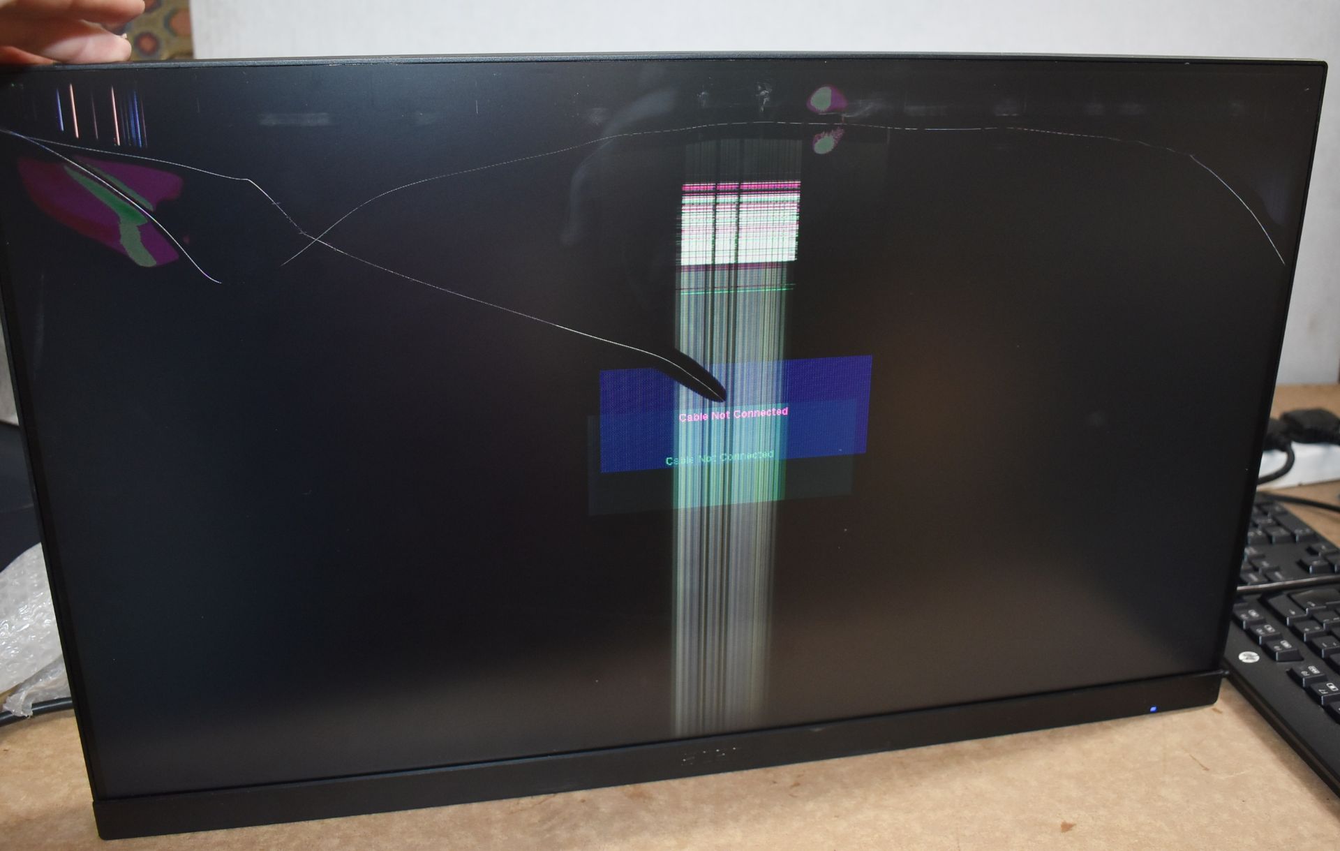 15 x Acer 27 Inch FHD Monitors - Model ET271 - Spares or Repairs With Damaged Screens - Ref: - Image 8 of 22
