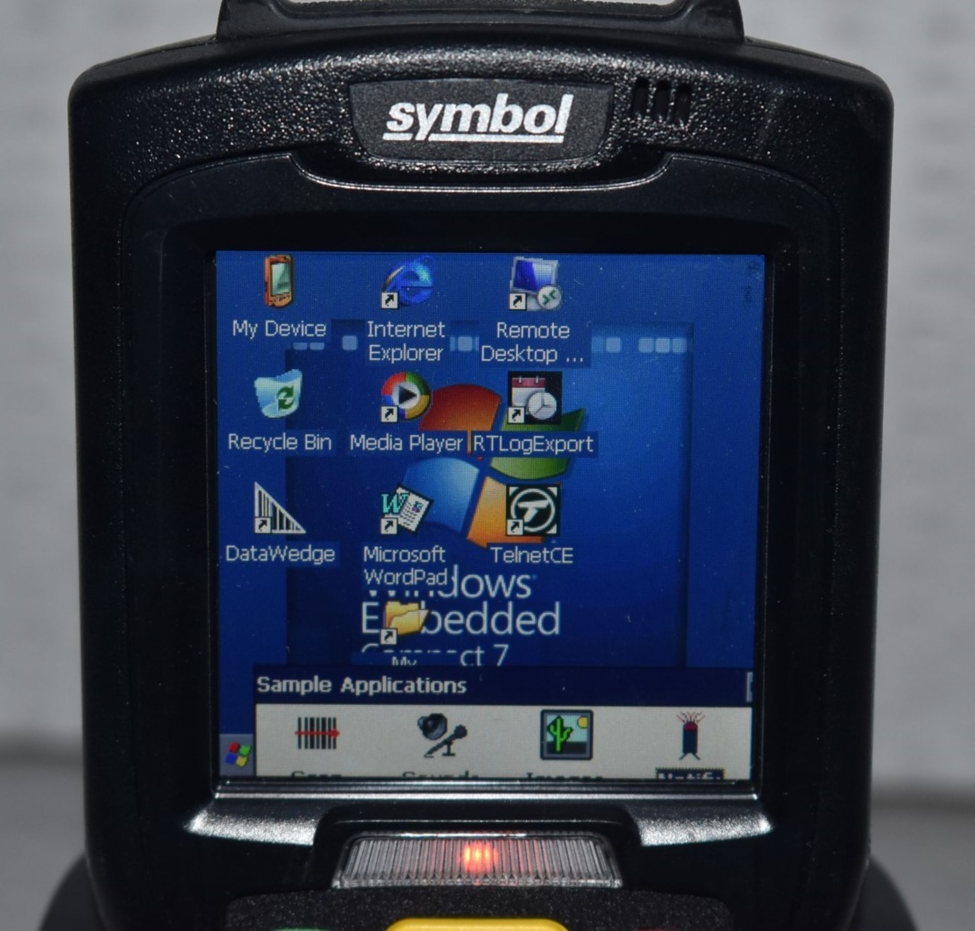 1 x Symbol MC3200 38 Key Laser Scanner With Docking Station - Features Windows Compact OS, - Image 8 of 10