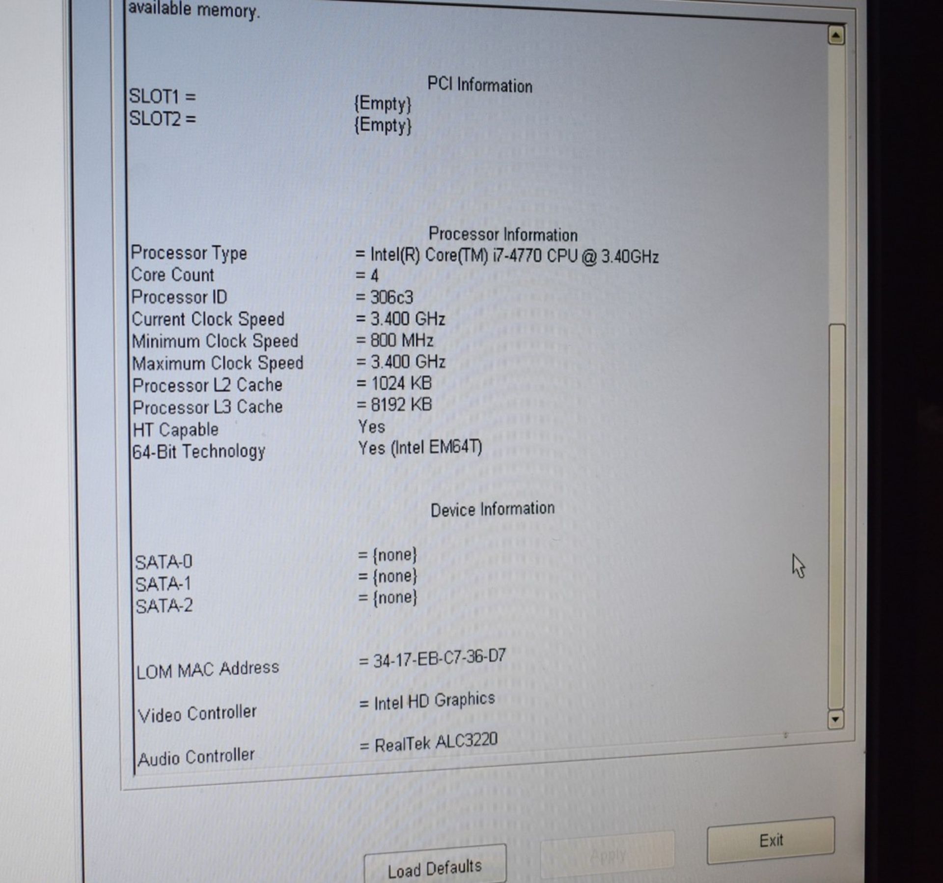 1 x Dell VidyoRoom HD230 SFF Conferencing Base Station Computer - Features an Intel i7-4770 3.4Ghz - Image 3 of 8