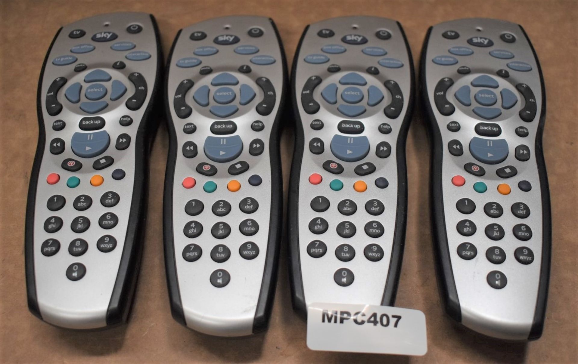 5 x Sky TV Remote Controls - Ref: MPC407 CE - CL678 - Location: Altrincham WA14This lot is part of a - Image 3 of 6