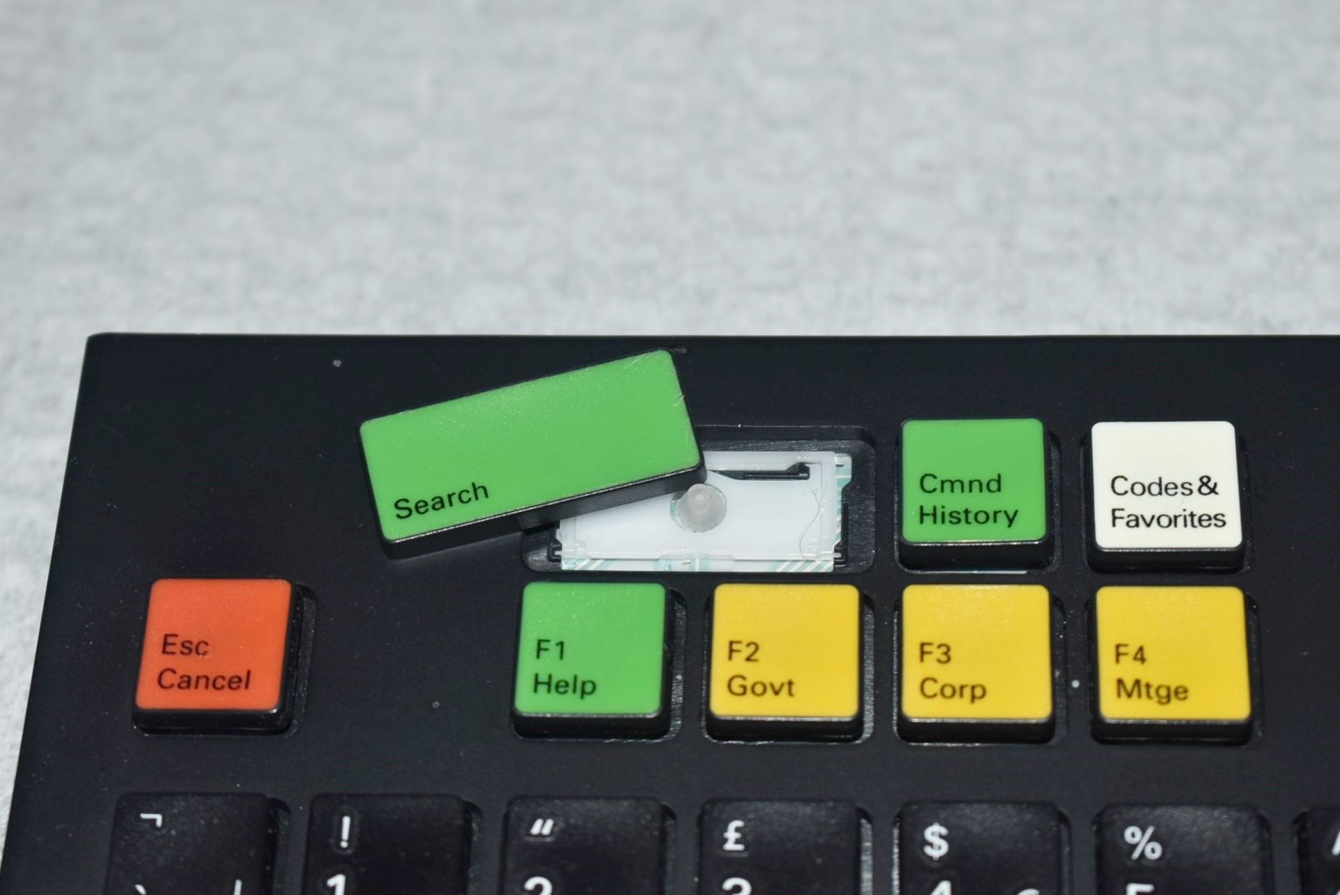 1 x Bloomberg STB100 Financial/Trading Keyboard with Fingerprint Scanner - Ref: MPC554 CG - - Image 6 of 6