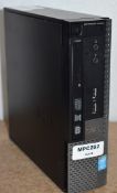 1 x Dell Optiplex 9020 Small Form Fact Desktop Computer - Features an Intel i5-4590S Quad Core