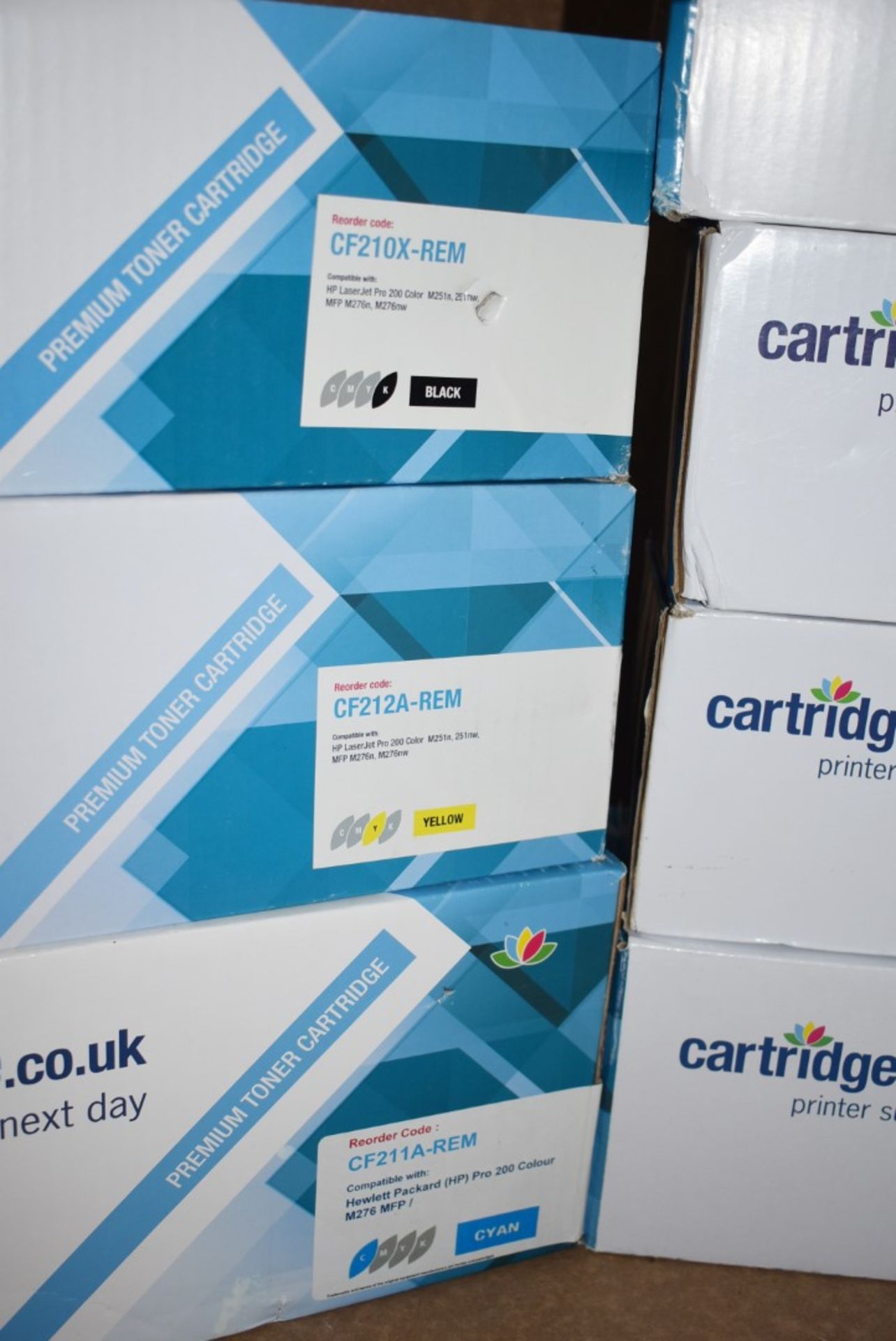 7 x Toner Cartridges Suitable For HP LaserJet 200 Colour Printers - Unused Boxed Cartridge Save - Image 5 of 7