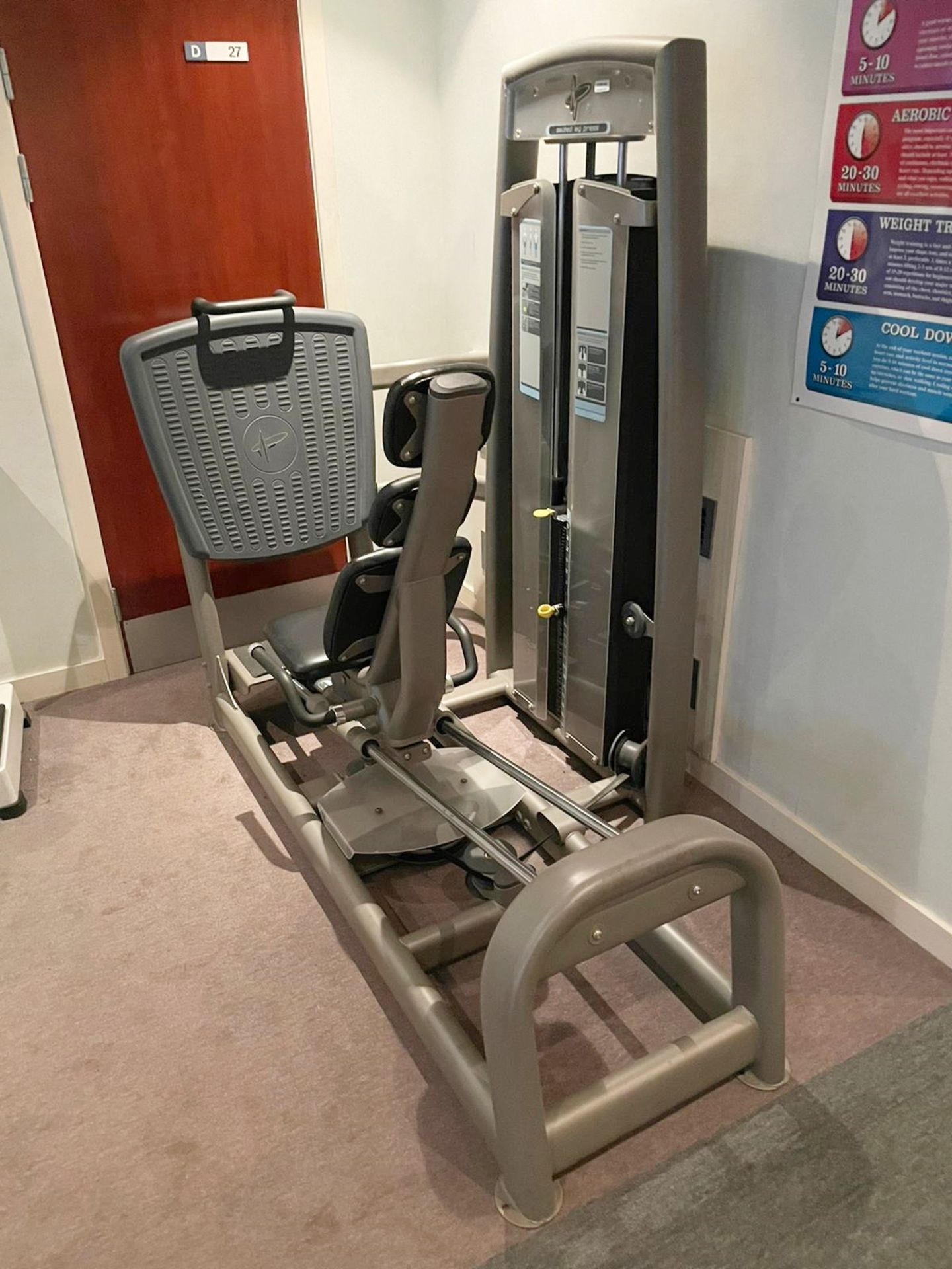 1 x Pulse Fitness Seated Leg Press - Image 5 of 10