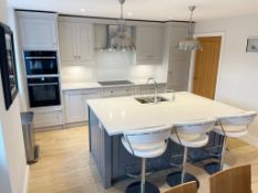 1 x Fitted Contemporary Bespoke Kitchen Designed and Handcrafted by Sheerin Bespoke With Neff