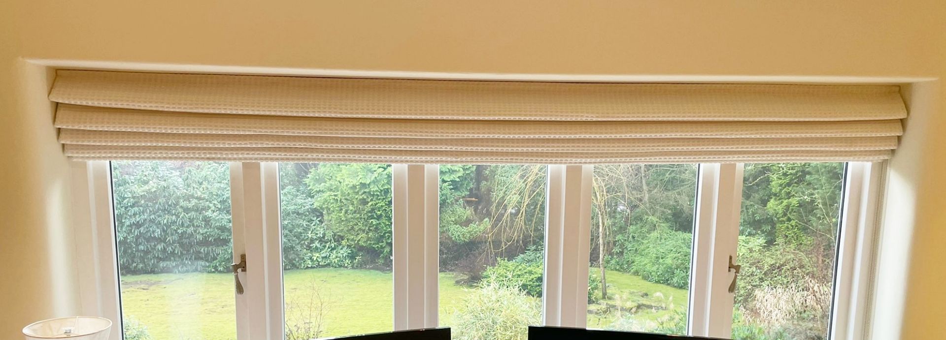 2 x Bespoke Handmade Bedroom Rollerblinds - To Be Removed From An Exclusive Property In Hale Barns - Image 2 of 9