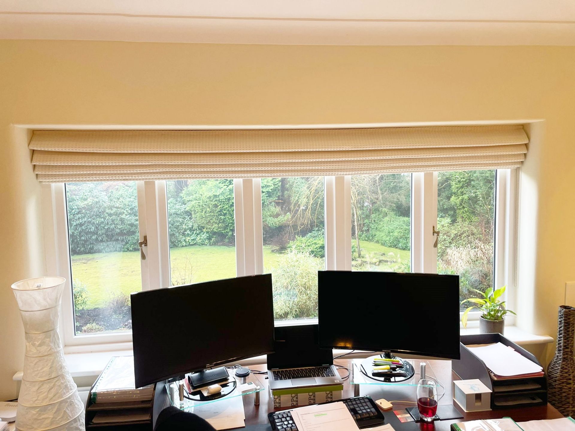 2 x Bespoke Handmade Bedroom Rollerblinds - To Be Removed From An Exclusive Property In Hale Barns - Image 9 of 9