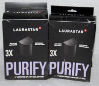 6 x LAURASTAR Anti-scale Cartridges - Original Price £80.00 - Unused Boxed Stock - Ref: HHW362/