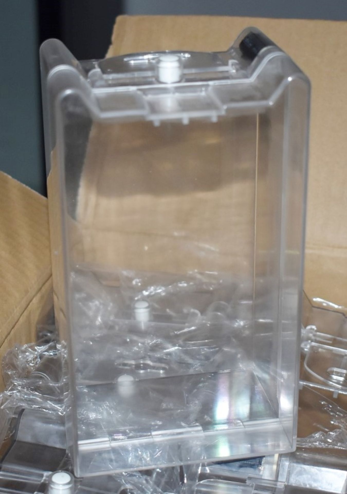 80 x Catalyst Clear Acrylic Retail Security Safer Cases With RF Tags and Hanging Tags - Brand New - Image 4 of 9